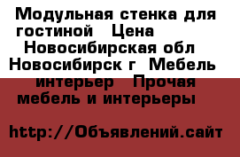 Модульная стенка для гостиной › Цена ­ 7 000 - Новосибирская обл., Новосибирск г. Мебель, интерьер » Прочая мебель и интерьеры   